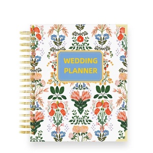 Créez <span class=keywords><strong>mon</strong></span> propre produit Hardcover Wire-O Binding Spiral Journal Weekly Daily Wedding Custom Planner 2026 - Product Image 3