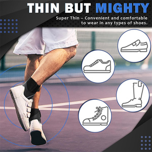 Soutien de la cheville de récupération Orthèse de compression respirante en néoprène Sports Protect Elastic Strain Foot Sleeve - Product Image 4