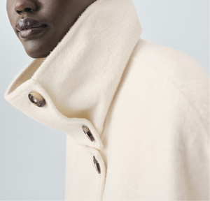 Женское шерстяное пальто с воротником-стойкой - Product Image 4