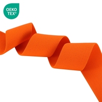 OEKO TEX Ceintures élastiques réglables Bande élastique en sergé simple et double face pour vêtements et vêtements en spandex Accessoire de couture