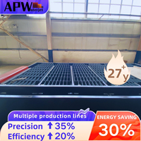 Machine de découpe à jet d'eau CNC APW 5 axes haute précision 0,1 mm 410 Mpa Pompe haute efficacité Prix usine