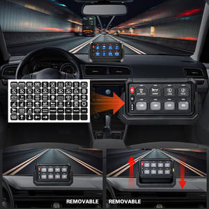 Panel <span class=keywords><strong>de</strong></span> Interruptores Todoterreno RGB <span class=keywords><strong>de</strong></span> 12V 24V <span class=keywords><strong>de</strong></span> Marca Propia, Panel <span class=keywords><strong>de</strong></span> Interruptores Inalámbrico <span class=keywords><strong>de</strong></span> 8 Canales para Camión con Sistema <span class=keywords><strong>de</strong></span> Relés <span class=keywords><strong>de</strong></span> Control <span class=keywords><strong>de</strong></span> Circuito - Product Image 5
