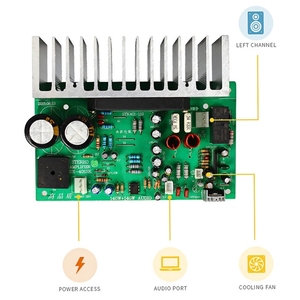 140W * 2 STK401 บอร์ดขยายเสียง AC 24V-28V ดูอัล 2.0 พลังงานสูงพร้อมรูระบายความร้อน - Product Image 5