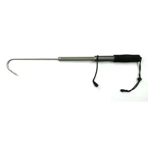 Wholesale Fishing Gaff Quality Fishing Tool With 2 Accessories Aluminum Material Stainless Steel Hooks Fishing Accessories