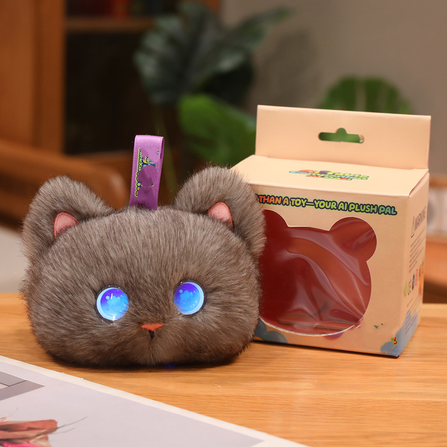 Bestselling AI Robot Plush Toys Conversation Pause by Touch Healing Partner for Nighttime Insomnia Comfort