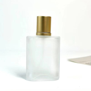 Botella de Vidrio Cuadrada de Lujo para Perfume Personalizado de 30 ml y 50 ml, Acabado Mate, Gotero, Sellado Hermético, Impresión Serigráfica - Product Image 5