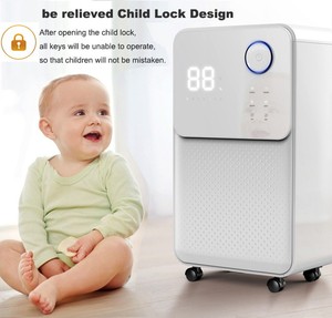 ODM casa deumidificatore 12L/16L a basso rumore WiFi portatile multifunzionale D001GA con Mini Design compatto Display a LED e purificare - Product Image 6