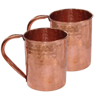 Tasse en cuivre de qualité supérieure Poignée en métal en laiton Bar et Club Home Kitchen and Restaurants Utilisation Tasse en cuivre fabriquée à la main - Product Image 3