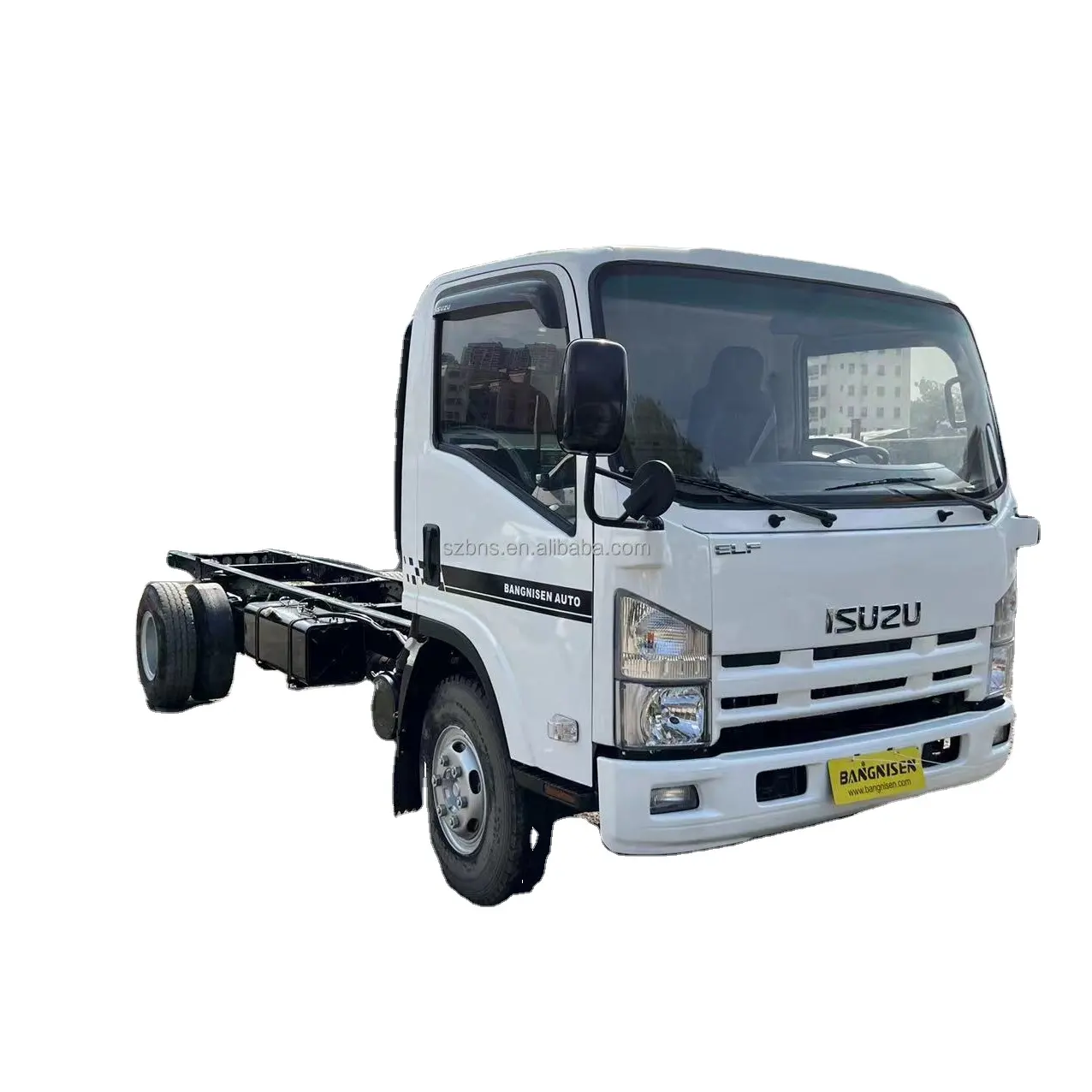 LHD ISUZUs 700P NPRトラックシャーシ (5.2L 4HK1ターボディーゼルエンジン付き) ELFカーゴトラック (6速マニュアルトランスミッション付き)