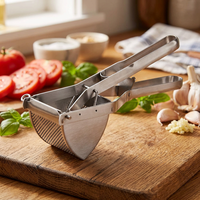 Aardappelstamper Goede Grip Aardappelrijder Rvs Professionele Stamper Keukengereedschap Fruitpers Babyvoeding Stamper