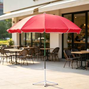 Sombrilla de Exterior Resistente al Agua y al Viento de 150 cm, Doble Capa, Protección UV, para Patio, Playa, Jardín, Mercado - Product Image 1