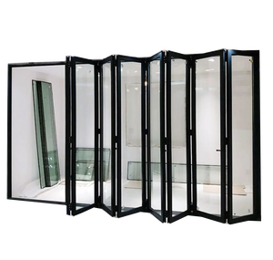 Prix <span class=keywords><strong>d</strong></span>'usine, vente en gros de pièces de séparateurs de pièce, cloison, mur de séparation, <span class=keywords><strong>porte</strong></span> pliante, <span class=keywords><strong>porte</strong></span> patio en verre pliante - Product Image 4