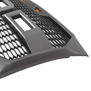Calandre avant noire en matériau de haute qualité, 1 pièce, <span class=keywords><strong>Grille</strong></span> avant adapté à la Ford F150 2009 — 2014 - Product Image 4