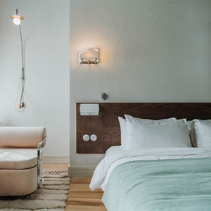 Juego de Cama con Cabecera Tapizada Resistente a los Arañazos y Fácil de Limpiar para Hoteles, Apartamentos y Uso Diario Comercial - Product Image 5