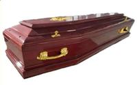 Ataúd de Madera para Adultos al Por Mayor, Precio Económico, Fabricante Chino, Ataúd Funerario