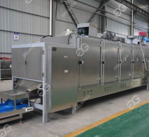 Máquina industrial automatizada de mantequilla de maní a pequeña escala Máquina para hacer mantequilla de maní con un tostador - Product Image 3