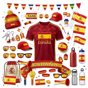 Sacs cadeaux pour supporters de football, articles de soutien des fans, sac à cordon, gobelet, serviette, claquettes pour événements sportifs en stade et bars - Product Image 1