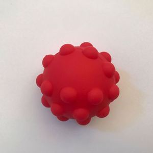 Balle anti-stress à presser - Jouet sensoriel amusant pour enfants et adultes, jouet sensoriel à bulles douces pour soulager l'anxiété - Product Image 3
