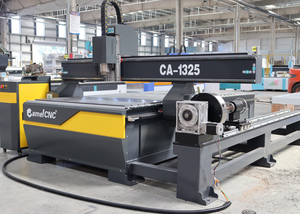 1300x2500mm 3-Axis CNC Router Machine NC Studio Mach3 For Woodworking Stepper Motor Water Cooling MDF/Plywood/Acrylic/Aluminum