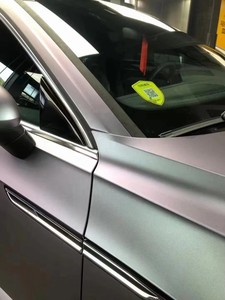 Vinilo para Envoltura de Autos Carbins Films Mate Capri Gris Púrpura, Vinilo que Cambia de Color, Revestimiento para Carrocería, Vinilo PET - Product Image 2