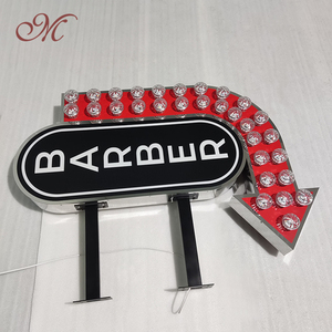 Led Bảng <span class=keywords><strong>menu</strong></span> Double Sided Blade dấu hiệu với khung nhôm Acrylic thép không gỉ Hộp đèn cho quảng cáo - Product Image 4