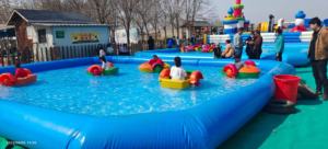 Bateau à pagaie pour enfants, parc aquatique, bateau à pagaie, utilisé dans la piscine <span class=keywords><strong>gonflable</strong></span> - Product Image 3