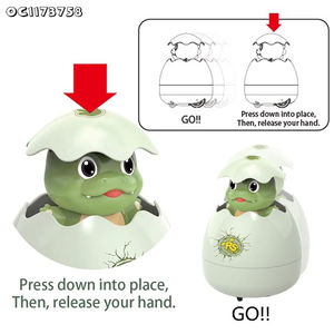 Vaporisateur d'<span class=keywords><strong>eau</strong></span> imprimé personnalisé 3d Cartoon Dinosaur Egg Bath Floating Toys Eco Friendly in Water for Baby Shower Favor Gift Set - Product Image 4