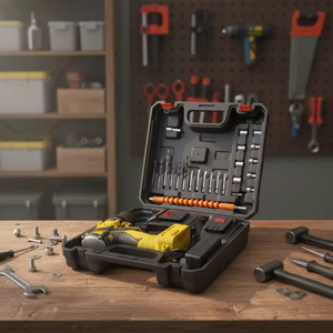 <span class=keywords><strong>Perceuse</strong></span> à percussion magnétique sans fil 21V à batterie lithium, vitesse variable, vente en gros pour l'industrie manufacturière et le travail des métaux - Product Image 3