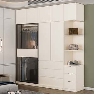 Meubles de chambre à coucher modernes et luxueux, systèmes d'armoires extensibles en bois, organisateurs d'armoires, étagères d'armoire, organisateur de vêtements - Product Image 3