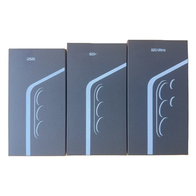 Packing Cellphone Box for Samsung Galaxy S26 S26plus S26Ultra, Wholesale Offical Phone Box for Samsung Galaxy S26 S26+ S26Ultra