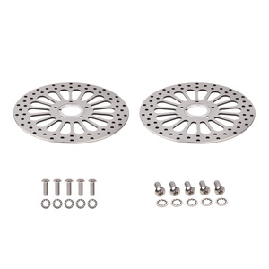 Disque de frein avant 11,5 pouces en acier inoxydable pour Harley-Davidson Cruiser, pièce de rechange - Product Image 1