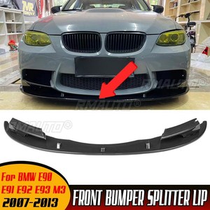 4ชิ้นตัวแยกกันชนหน้าสำหรับรถยนต์ E90ตัวป้องกันริมฝีปากสปอยเลอร์แผ่นเบี่ยงริมฝีปากสำหรับ BMW E90 E91 E93 M3 2007-2013 - Product Image 1