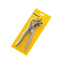 Pince à poinçonner les ceintures en acier – Outil multifonctionnel pour la création d'œillets – Poinçonneuse manuelle simple pour trous ronds sur les ceintures