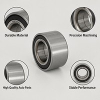 Bearing Hub Roda Depan Baru VKBC20040 DAC37720037 ABS untuk Logan Sandero Kualitas Premium Suku Cadang Pengganti OEM BREMENG