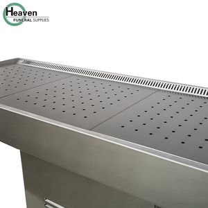 Table de <span class=keywords><strong>lavage</strong></span> de corps morts à bas prix fabriquée en usine, table d'anatomie <span class=keywords><strong>mortuaire</strong></span> - Product Image 6