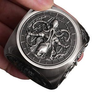 Bộ xúc xắc kim loại D và D-Xúc xắc xoay 7 trong 1 độc đáo cho ngục tối trò chơi nhập vai rồng <span class=keywords><strong>RPG</strong></span> - Product Image 5