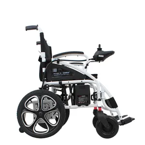 2019 Prezzo di Fabbrica DLY-6010 litio in acciaio sedia a rotelle elettrica con la parte anteriore ammortizzatore