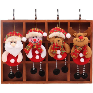 Llavero y juguetes de felpa de Navidad de algodón-Juguete de peluche de tamaño pequeño Unisex para todas las edades QF - Product Image 4