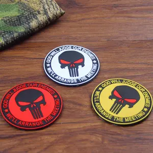 Custom Made Fashion Multicolor Accessory Embroidered Patch Pvc Patch