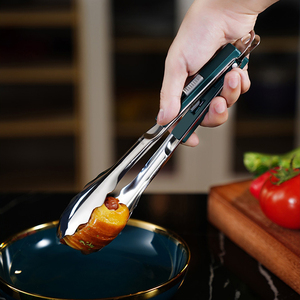 Espátula <span class=keywords><strong>de</strong></span> doble cara, pinzas para Carne frita <span class=keywords><strong>de</strong></span> acero inoxidable, espátula para hornear pan, <span class=keywords><strong>barbacoa</strong></span>, pala para freír, abrazadera para alimentos - Product Image 4