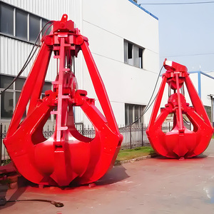 Seau hydraulique <span class=keywords><strong>Orange</strong></span> <span class=keywords><strong>Peel</strong></span> <span class=keywords><strong>Grab</strong></span> 5 tonnes pour usine sidérurgique - Product Image 5