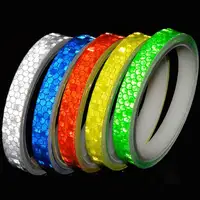 Safety Night Visibility Outdoor Waterproof Car Motorcycle Bike Reflective Truck Sticker Tape Safety OEM Warning Mark