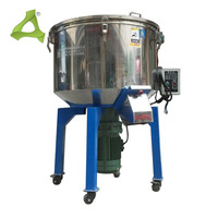Miscelatore Verticale per Pellet di Gomma e Plastica, Macchina da 200kg in Acciaio Inox, Silos per Miscelazione Plastica, Macchinario per Miscelare Plastica Triturata
