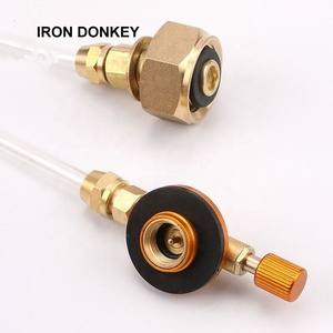 IRONDONKEY, accesorios para quemador de estufa de campamento, cabeza de estufa al aire libre, válvula de inflado de tanque de Gas, válvula de inflado de tanque de Gas de alta montaña - Product Image 2