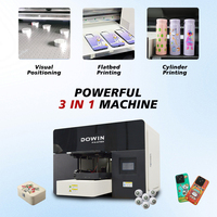 Mesin Printer UV Flatbed A3 dengan Ketebalan yang Dapat Disesuaikan 1-90mm untuk Pencetakan Akrilik, Plastik, Kulit, Kayu, dan Casing Ponsel