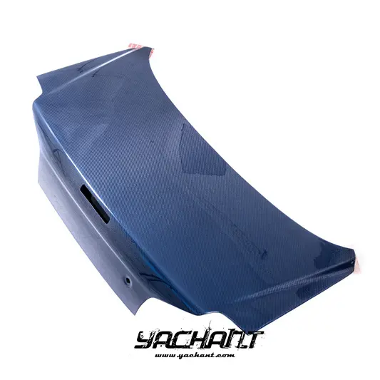 Blaue Kohlefaser 1999 bis 2002 Skyline R34 GTT GTR OEM-Stil Kofferraum mit Breaklicht Ausschnitt geeignet für R34 GTT GTR