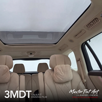 Film teinté électrique télécommandé pour vitres de voiture 3MDT MT35 Smart Glass AITO M9 Toit ouvrant Fournisseur en gros