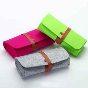 Estuche para Gafas con Fieltro para Uso Doméstico, Bolsa Protectora de Una Sola Capa para Gafas de Lectura, Ecológica, Duradera, Almacenamiento para Sala de Estar - Product Image 3