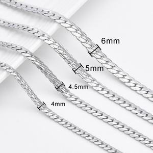 Cadena de Acero Inoxidable Estilo Cubano Hiphop al por Mayor, Cadena Trenzada Original para Hombres, Niños y Niñas, para la Fabricación de Joyería - Product Image 2