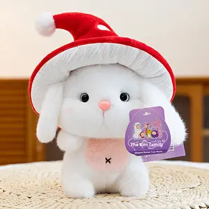 Nuevo Peluche de Conejo Hongo <span class=keywords><strong>Angela</strong></span>, Muñeco de Dibujos Animados con Relleno de Algodón PP, Almohada de Compañía Reconfortante, Regalo para Centro Comercial - Product Image 6